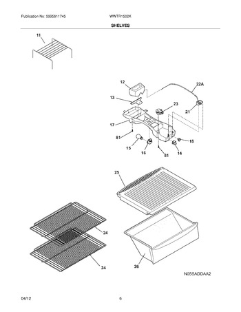 Diagram for WWTR1502KWB