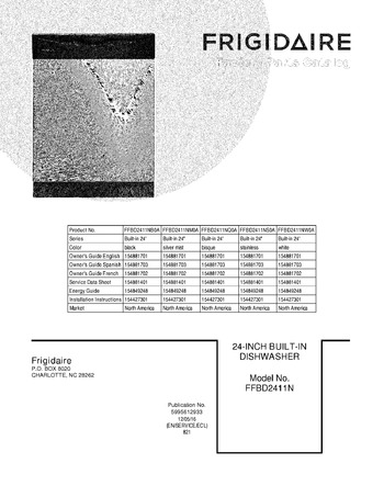 Diagram for FFBD2411NB0A