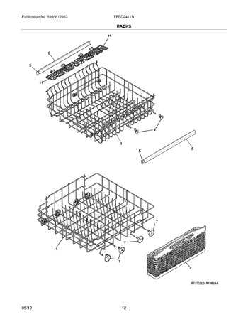 Diagram for FFBD2411NB0A