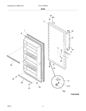 Diagram for FFUH17F2NWA