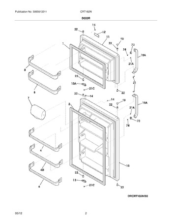 Diagram for CRT182NW2