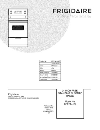 Diagram for CFEF2415LWC