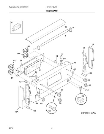 Diagram for CFEF2415LWC