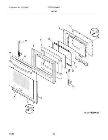 Diagram for FGEF3032MWC