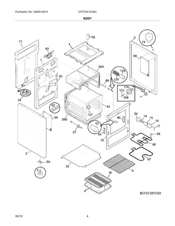 Diagram for CFEF2415LWC