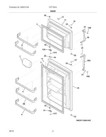 Diagram for CRT185HLQ6