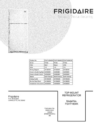 Diagram for FGHT1834KB9