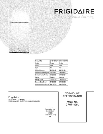 Diagram for CFHT1826LP6