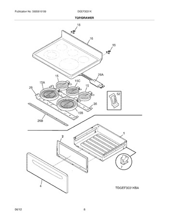 Diagram for DGEF3031KBB