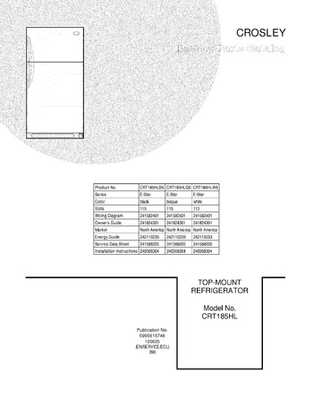 Diagram for CRT185HLQ6