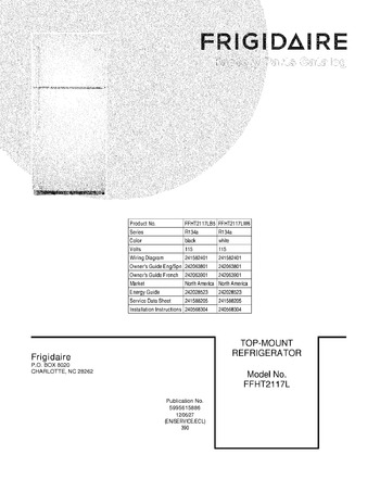 Diagram for FFHT2117LW6