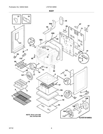 Diagram for LFEF3019MBE