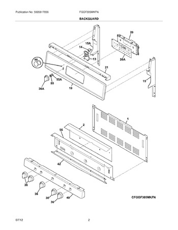 Diagram for FGGF305MKFN