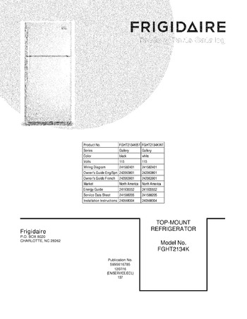 Diagram for FGHT2134KB7