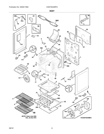 Diagram for CGGF3032MFA