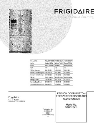 Diagram for FGUB2642LF8