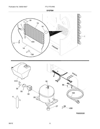 Diagram for FFU17F5HWS