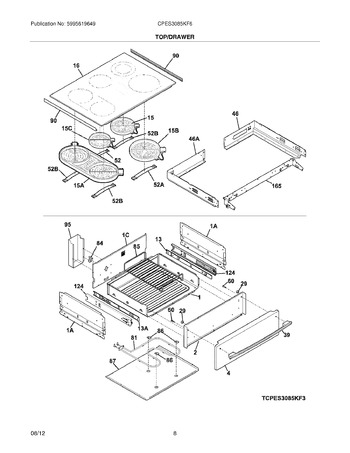 Diagram for CPES3085KF6