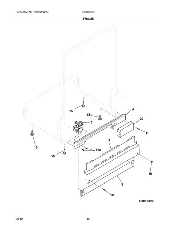 Diagram for CDB900NW0A