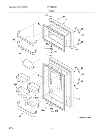 Diagram for FRT18S8KS9