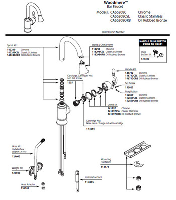 Diagram for CAS6208C