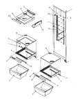 Diagram for 14 - Ref Shelving And Drawers