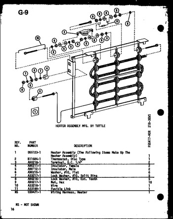 Diagram for 2183EK (BOM: P6753516R)