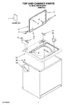 Diagram for 01 - Top And Cabinet Parts