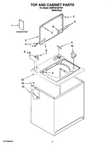 Diagram for 2DMTW5705TW1