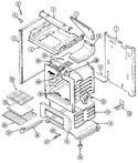 Diagram for 01 - Body/oven