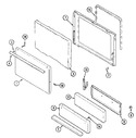 Diagram for 02 - Door/drawer (31203pax)