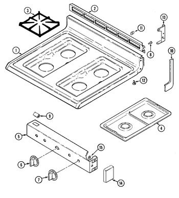 Diagram for GM3267WUWM