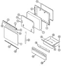 Diagram for 03 - Door/drawer (3448stx)