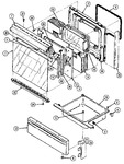 Diagram for 02 - Door/drawer (3468xrx)