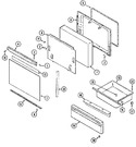 Diagram for 03 - Door/drawer (3458svx)