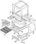 Diagram for 06 - Oven/base