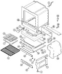 Diagram for 05 - Oven/base