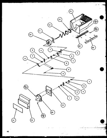 Diagram for 35541 (BOM: P1121709W W)