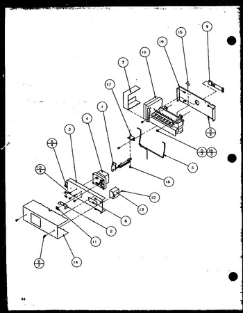 Diagram for 35541 (BOM: P1121709W W)