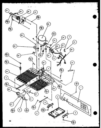 Diagram for 35541 (BOM: P1121709W W)