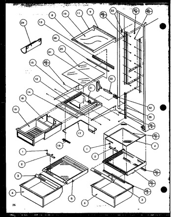 Diagram for 35541 (BOM: P1121709W W)