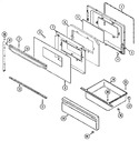 Diagram for 04 - Door/drawer (series 26)