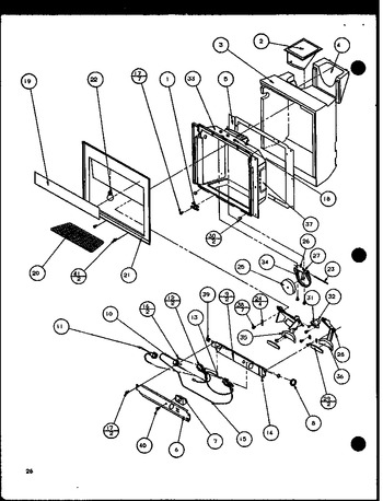 Diagram for 36098 (BOM: P1108704W)