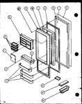 Diagram for 13 - Ref Door