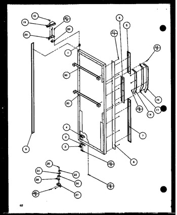 Diagram for 36261 (BOM: P1108602W)