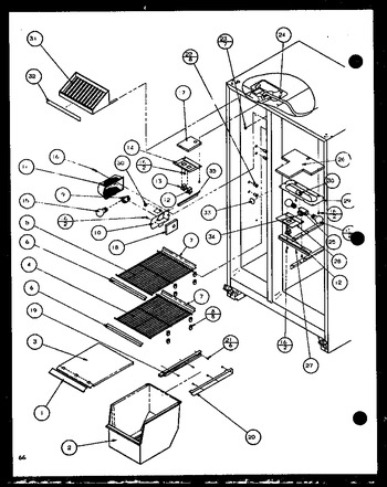 Diagram for 36261 (BOM: P1115702W)