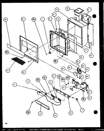 Diagram for 36261 (BOM: P1115702W)