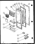 Diagram for 12 - Ref Door