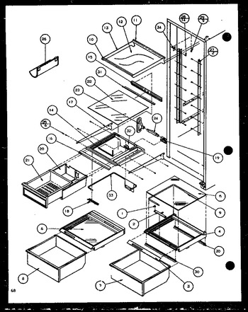 Diagram for 36261 (BOM: P1115702W)