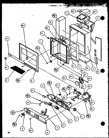 Diagram for 36791 (BOM: P1152601W W)